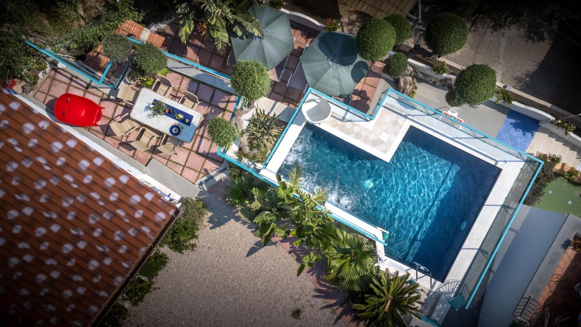 Villa Islamorada Pool And Sea View Massa Lubrense Eksteriør billede